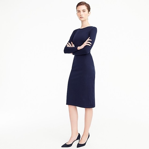 knit sheath dress